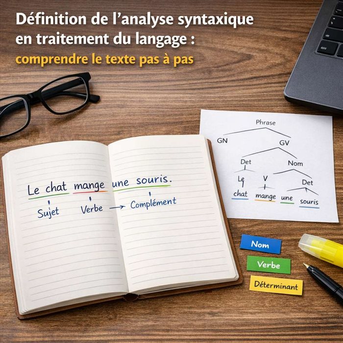Définition de l’analyse syntaxique en traitement du langage : guide complet