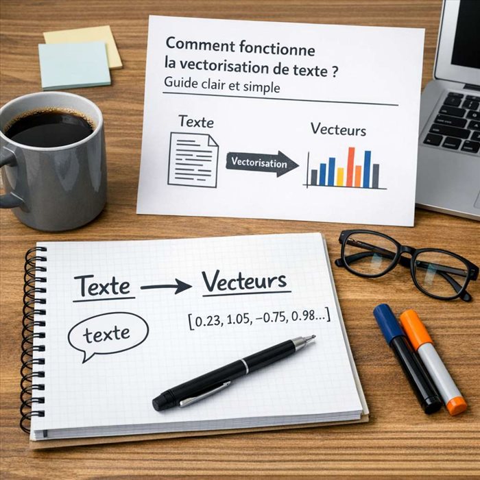 Vectorisation de texte : comment ça fonctionne ? Guide clair